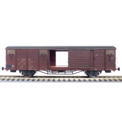 EXACT-TRAIN EX22065 Güterwagen Glmms 7 Sicken (Brudzony), DR, Ep. IV