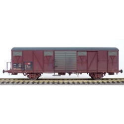 EXACT-TRAIN EX22069 Gbs Güterwagen mit kleinem SBB- Emblem, glattem Dach und Türen mit Sicken (Brudzony), SBB, Ep. VI