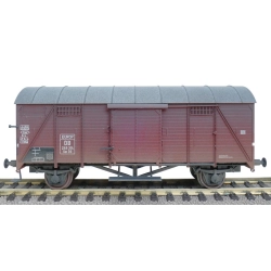 EXACT-TRAIN EX22073 Wagon towarowy Bremen Gm/Gms39 (EUROP) (Brudzony), DB, Ep. III