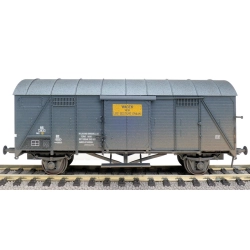 EXACT-TRAIN EX22075 CHGZ RIV 'Los gestort graan' gedeckter Wagen (Brudzony), NS, Ep. III