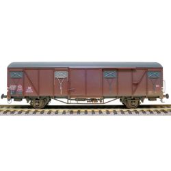 EXACT-TRAIN EX22090 Wagon towarowy Gbs61-Glmms (Brudzony), DB, Ep. III