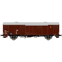 EXACT-TRAIN EX23040 Zestaw 2 wagonów towarowych Gbgs/Zts (Braun), CSD, Ep. IVa