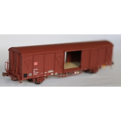 EXACT-TRAIN EX23081 Gbs 264 ex[1554] Güterwagen, 11 Sicken (zu öffnenden Türen), DB, Ep. VI