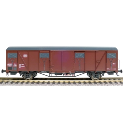 EXACT-TRAIN EX23106 Gbs 254 Güterwagen mit DB- Emblem mit Farbflächen, DB, Ep. IVa