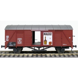 EXACT-TRAIN EX23402 Wagon towarowy Bremen Gm/Gms39 Maggi, DB, Ep. IV