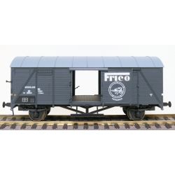 EXACT-TRAIN EX23406 CHGZ gedeckter Wagen mit Frico und Schubkarre, NS, Ep. IIIa