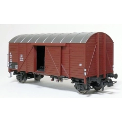 EXACT-TRAIN EX23622 Gmhs35 Güterwagen mit Blechdach, DB, Ep. III