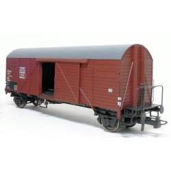 EXACT-TRAIN EX23623 Bremen Gmhs35 EUROP Güterwagen (Bremserbuhne), SAAR, Ep. III