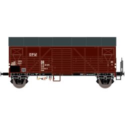 EXACT-TRAIN EX23656 Bremen OPW .Gmhs MOD-Güterwagen mit Bremserbühne (Rollenlager), DR, Ep. IVa