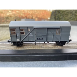 EXACT-TRAIN EX23720 Wagon towarowy Pwgs44 Bremen Ft 0801596 (szary), PKP, Ep. III