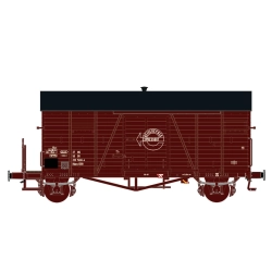 EXACT-TRAIN EX24003 Oppeln Hkms Expresswagen mit Bremserbühne, DR, Ep. IV