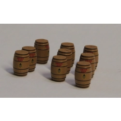 EXACT-TRAIN EX70003 Zestaw ładunkow - 9 beczek piwa Dortmunder Union