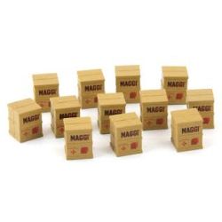 EXACT-TRAIN EX70006 Zestaw ładunkow - 9 skrzynek Maggi