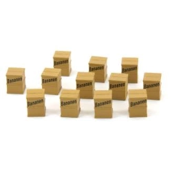 EXACT-TRAIN EX70010 Zestaw ładunkow - 9 skrzynek Kisten Bananen