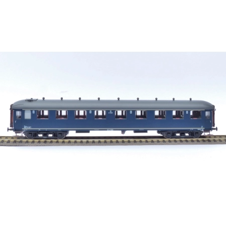 EXACT-TRAIN EX10017 Wagon pasażerski A7532 (berlinerblau, szary dach), NS, Ep. IIIb