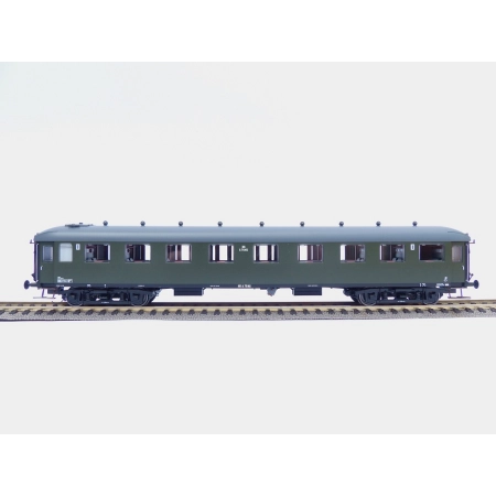 EXACT-TRAIN EX10026 Wagon pasażerski A7554 (zielony, szary dach), NS, Ep. IIIb