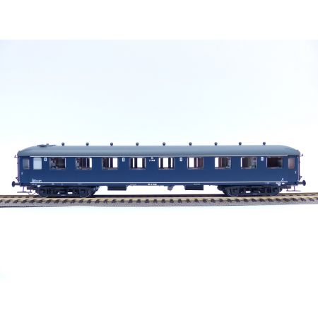 EXACT-TRAIN EX10028 Wagon pasażerski AB7536 (berlinerblau, szary dach), NS, Ep. IIIb