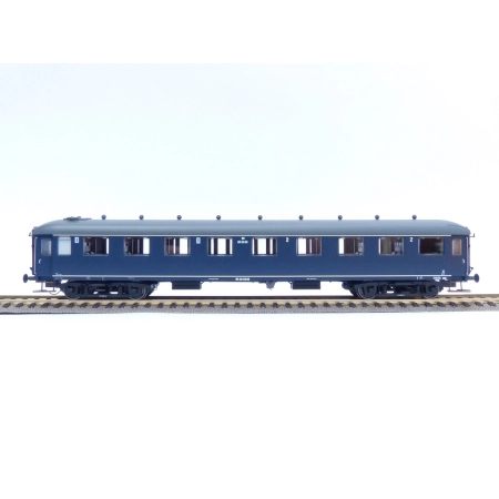 EXACT-TRAIN EX10030 Wagon pasażerski AB6240 (berlinerblau, szary dach), NS, Ep. IIIb