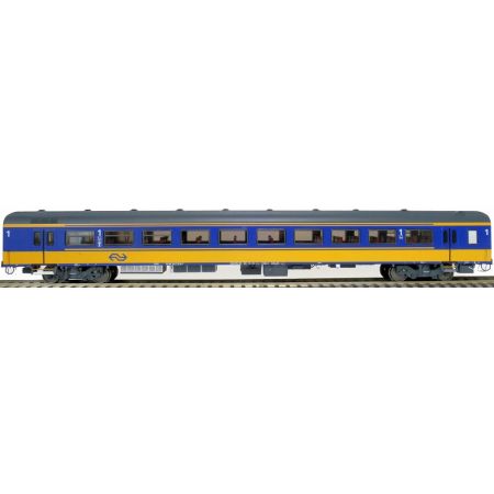 EXACT-TRAIN EX11100 ICRm Garnitur 4 Reisezugwagen A( Neue farbe Gelb / Blau), NS, Ep. V