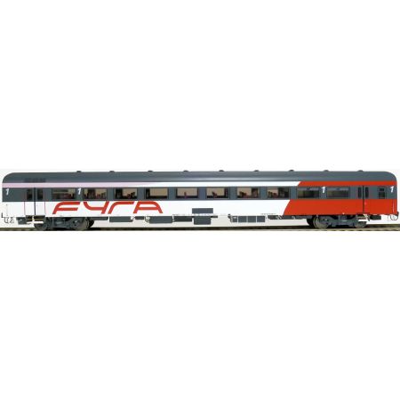 EXACT-TRAIN EX11144 ICRm Fyra 1 (Amsterdam - Brussel) für die Hsl-Strecke eingesetzt Reisezugwagen A(Rot/Weiss/Rose), NS, Ep. VI