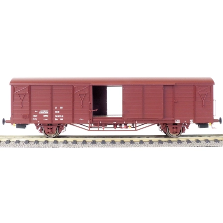 EXACT-TRAIN EX20485 Wagon towarowy kryty Gbs 21 50 150 0131-0, DR, Ep. IVc