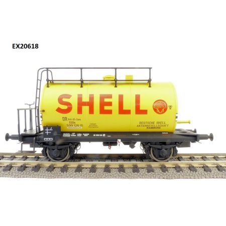 EXACT-TRAIN EX20618 Wagon cysterna 30m3 Uerdinger, Brit-US Zone Shell, DR, Ep. IIIa