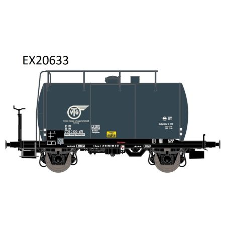 EXACT-TRAIN EX20633 Wagon cysterna 30m3 typu Uerdinger (lekka) VTG Alt- Emblem, DB, Ep. IV