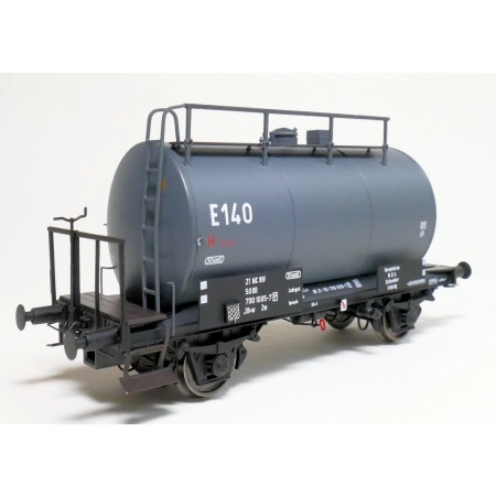 EXACT-TRAIN EX20641 Wagon cysterna 30m3 typu Uerdinger (lekka), E140 Speiseöl .Uh-w Zw 21 MC RIV 50 700 1005-7 P, DR, Ep. IV