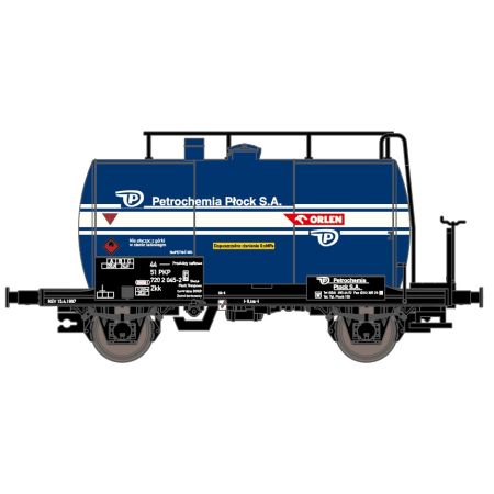EXACT-TRAIN EX20645 Zestaw 2 cystern 30m3 typu Uerdinger (lekka), Petrochemia, PKP, Ep. IV