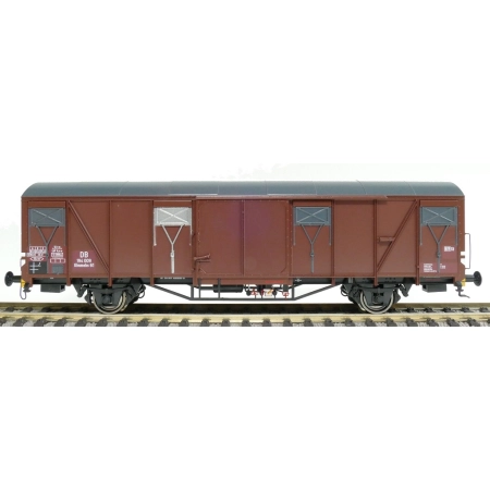 EXACT-TRAIN EX20729 Güterwagen Glmmehs 61 uv mit Farbflächen, DB, Ep. III