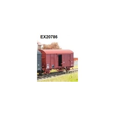 EXACT-TRAIN EX20786 Oppeln rot mit französischen Lager, SNCF, Ep. III