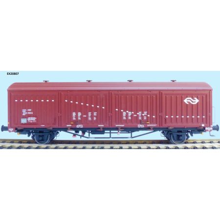 EXACT-TRAIN EX20807 Hbis Nr. 01 EUROP 84 225 3 093-3, 8 Sicken, braun, weisser Streifen, Aufschrift 'Hamburg Altona', NS, Ep. IVc