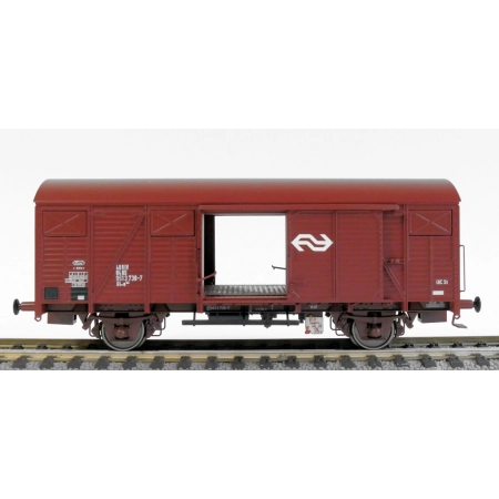 EXACT-TRAIN EX20907 Gls 1440 Van Werkstattwagen mit braunen Luftklappen Nr. 1340 021-7, NS, Ep. IV