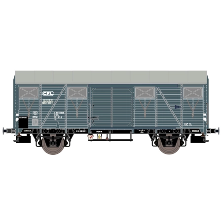 EXACT-TRAIN EX20963 .Gs EUROP Güterwagen Grau, CFL, Ep. IV