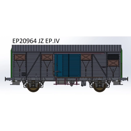 EXACT-TRAIN EX20964 .Gs Güterwagen, JZ, Ep. IV