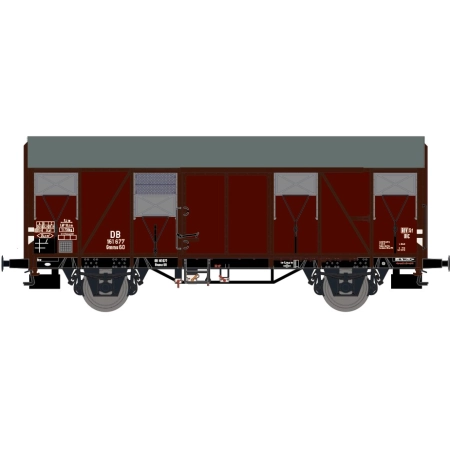 EXACT-TRAIN EX21000 Gmms 60 mit aluminium Luftklappen, DB, Ep. III