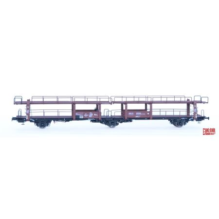 EXACT-TRAIN EX21371 Wagon do transportu samochodów 585021 BROEKMAN MOTORSHIPS & SITFA, NS, Ep. III