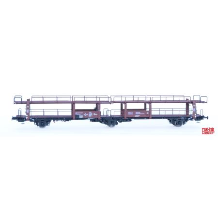 EXACT-TRAIN EX21373 Wagon do transportu samochodów Lacs VAN DOORNE'S AUTOMOBIELFABRIEK N.V. (DAF) Eindhoven, (ohne Federpuffer), NS, Ep. III