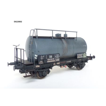 EXACT-TRAIN EX22002 Wagon cysterna 24m3 o konstrukcji lekkiej Sönnewald Nr.529 330 (Brudzony), DB, Ep. IIIb