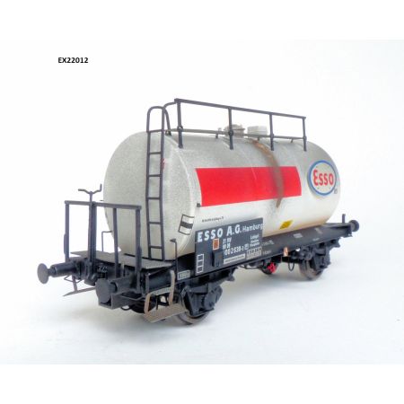 EXACT-TRAIN EX22012 Wagon cysterna 30m3 typu Uerdinger ESSO WeissRot (Brudzony), DB, Ep. IV