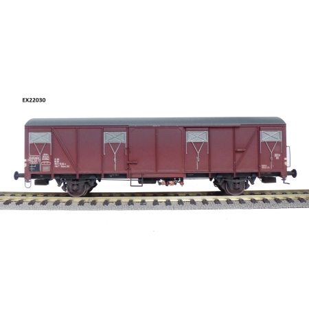 EXACT-TRAIN EX22030 Gbs Glmms 252 Güterwagen Nr.151 1536-1 (Brudzony), DB, Ep. IV
