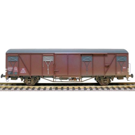 EXACT-TRAIN EX22090 Wagon towarowy Gbs61-Glmms (Brudzony), DB, Ep. III