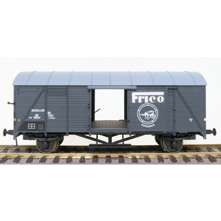 EXACT-TRAIN EX23406 CHGZ gedeckter Wagen mit Frico und Schubkarre, NS, Ep. IIIa