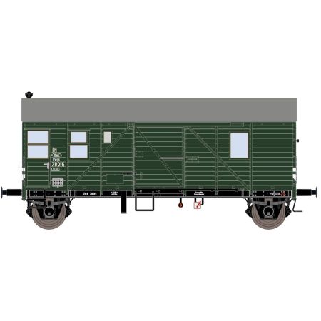 EXACT-TRAIN EX23695 Pwgs44 Bremen Grun Blechdach, ÖBB, Ep. III
