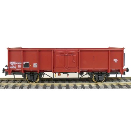 EXACT-TRAIN EX23950 Zestaw 2 wagonów towarowych UIC II TOW 669796 EUROP mit OCEM Lager und Diskus Räder und TOW 669756 EUROP SKF Lager und Leonard Spe