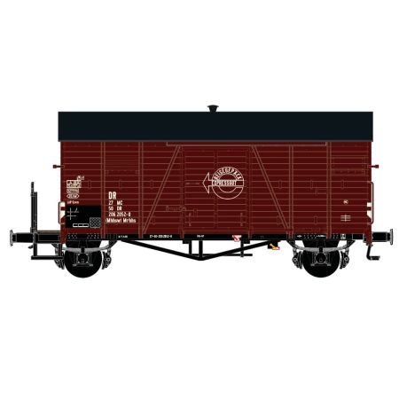 EXACT-TRAIN EX24004 Oppeln Mrs Expresswagen mit Bremserbühne, DR, Ep. IV