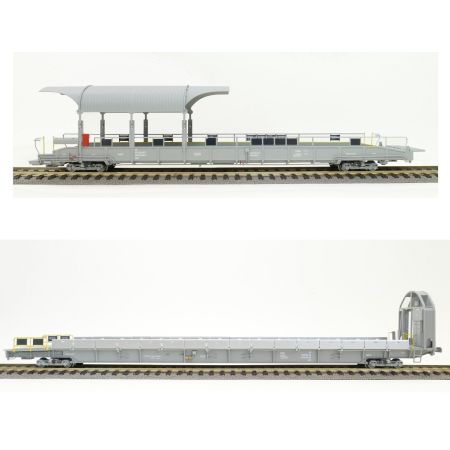 EXACT-TRAIN EX26006 2-er AC Grundset BLS Autoverladezug 2 Talbot (1xAuffahrwagenSdt und 1xRampenwagen Sdt), BLS, Ep. VI