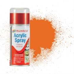HUMBROL AD6018 Spray akrylowy 150 ml 018 Orange