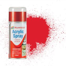 HUMBROL AD6019 Spray akrylowy 150 ml 019 Red