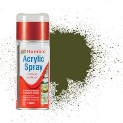 HUMBROL AD6155 Spray akrylowy 150 ml 155 Olive Drab Matt